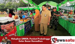 Hidupkan UMKM, Pemkot Probolinggo Gelar Bazar Ramadhan