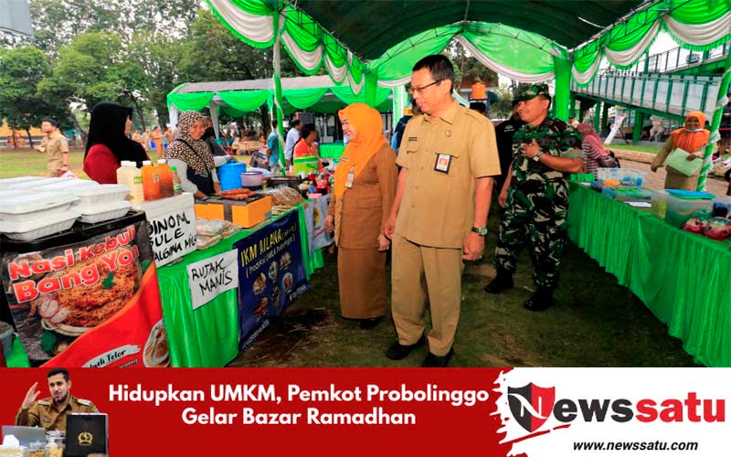 Hidupkan UMKM, Pemkot Probolinggo Gelar Bazar Ramadhan