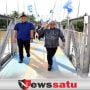 Ini Harapan Bupati OKI Pada Jembatan Gantung Di Sugih Waras