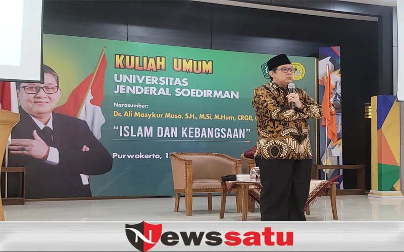 Ketua PP ISNU; Ali Masykur Musa Beri Kuliah Umum Islam Dan Kebangsaan
