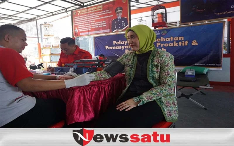 Lapas Bondowoso Gelar Donor Darah