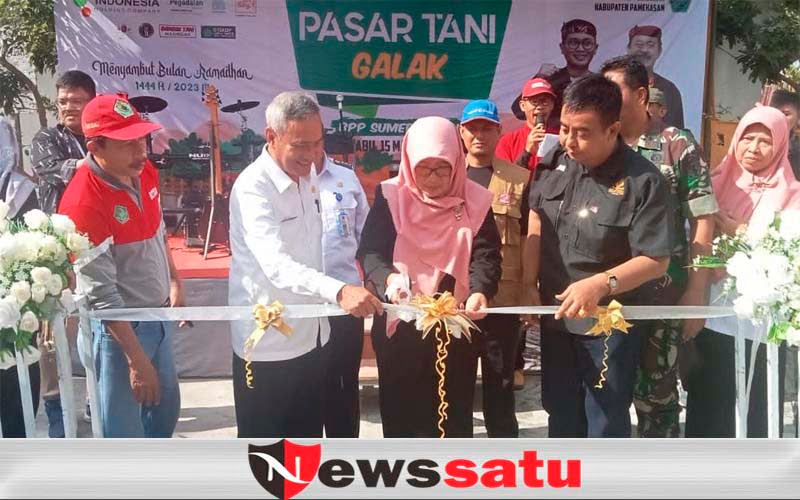 Pasar Tani Galak, Jujukan Warga Penuhi Sembako Jelang Ramadhan