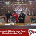 Pembunuh Di Kedai Jamu Tanah Abang Ditangkap Polisi