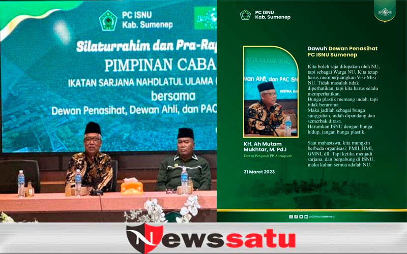 Penasehat ISNU: Boleh Saja Dilupakan, Tapi ISNU Tetap Jalankan Visi Misi NU