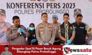 Pengedar Upal Di Pasar Besuk Agung Ditangkap Polres Probolinggo