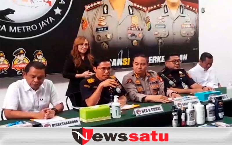 Polda Metro Jaya Tangkap WNA Selundupkan Ribuan Gram Sabu-sabu