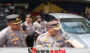 Polisi Amankan Senpi Milik Pelaku Perampokan Bank Arta Kedaton