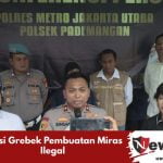 Polisi Grebek Pembuatan Miras Ilegal