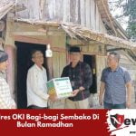 Polres OKI Bagi-bagi Sembako Di Bulan Ramadhan