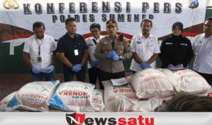 Polres Sumenep Gagalkan Penyelundupan Pupuk Bersubsidi