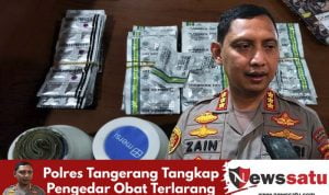 Polres Tangerang Tangkap Pengedar Obat Terlarang