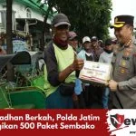 Ramadhan Berkah, Polda Jatim Bagikan 500 Paket Sembako
