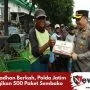 Ramadhan Berkah, Polda Jatim Bagikan 500 Paket Sembako