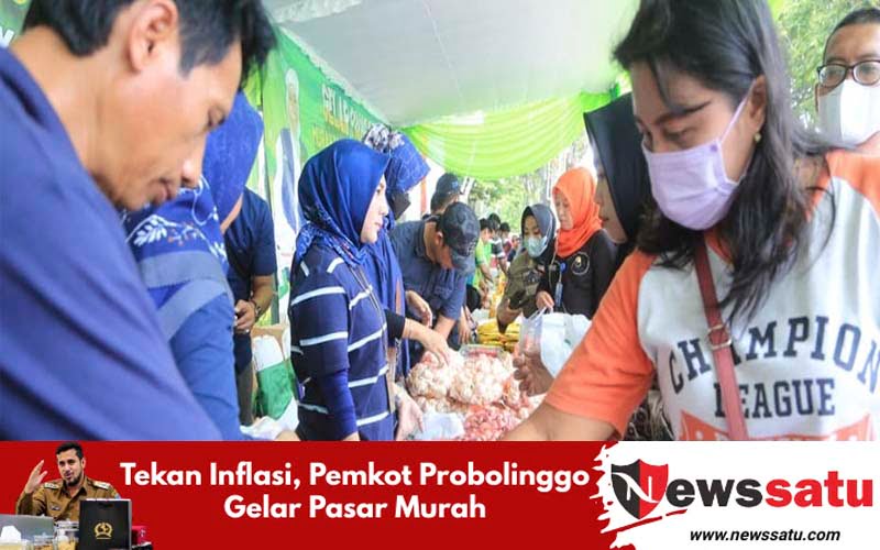 Tekan Inflasi, Pemkot Probolinggo Gelar Pasar Murah
