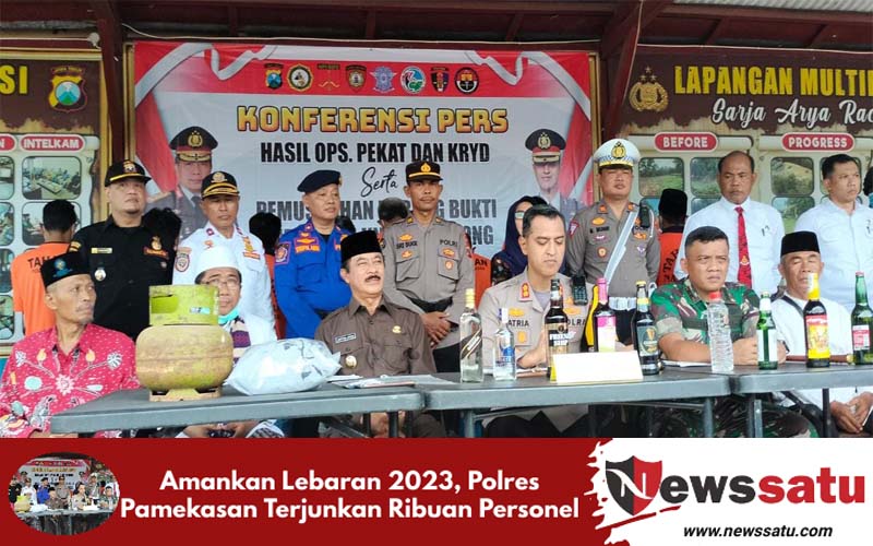 Amankan Lebaran 2023, Polres Pamekasan Terjunkan Ribuan Personel