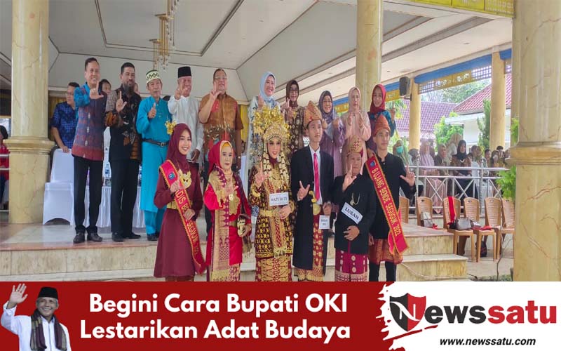 Begini Cara Bupati OKI Lestarikan Adat Budaya