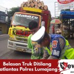 Belasan Truk Ditilang Satlantas Polres Lumajang