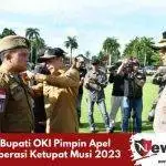 Bupati OKI Pimpin Apel Operasi Ketupat Musi 2023