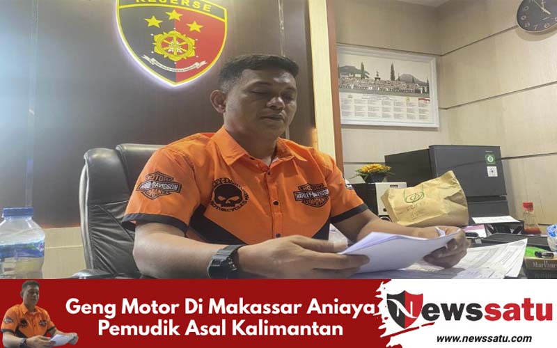 Geng Motor Di Makassar Aniaya Pemudik Asal Kalimantan