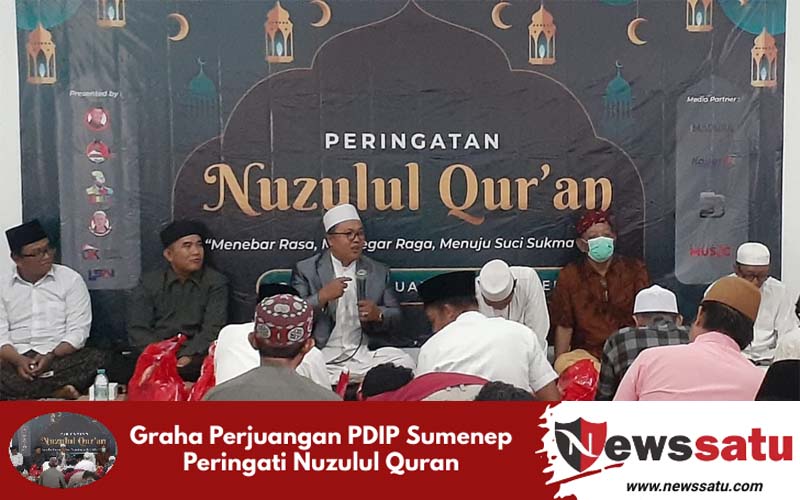 Graha Perjuangan PDIP Sumenep Peringati Nuzulul Quran