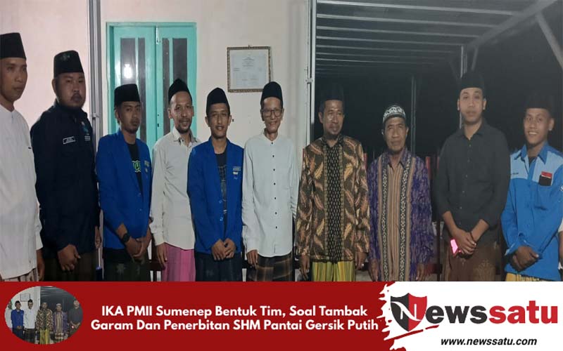 IKA PMII Sumenep Bentuk Tim, Soal Tambak Garam Dan Penerbitan SHM Pantai Gersik Putih