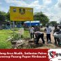 Jelang Arus Mudik, Satlantas Polres Sumenep Pasang Papan Himbauan