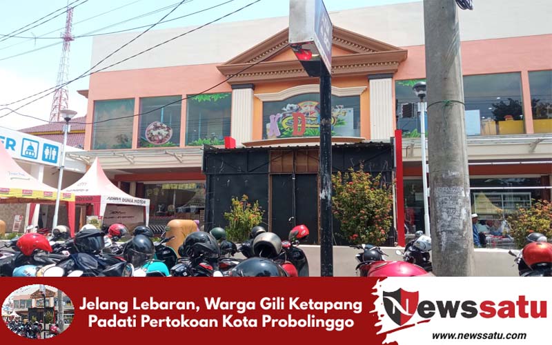 Jelang Lebaran, Warga Gili Ketapang Padati Pertokoan Kota Probolinggo