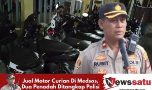 Jual Motor Curian Di Medsos, Dua Penadah Ditangkap Polisi