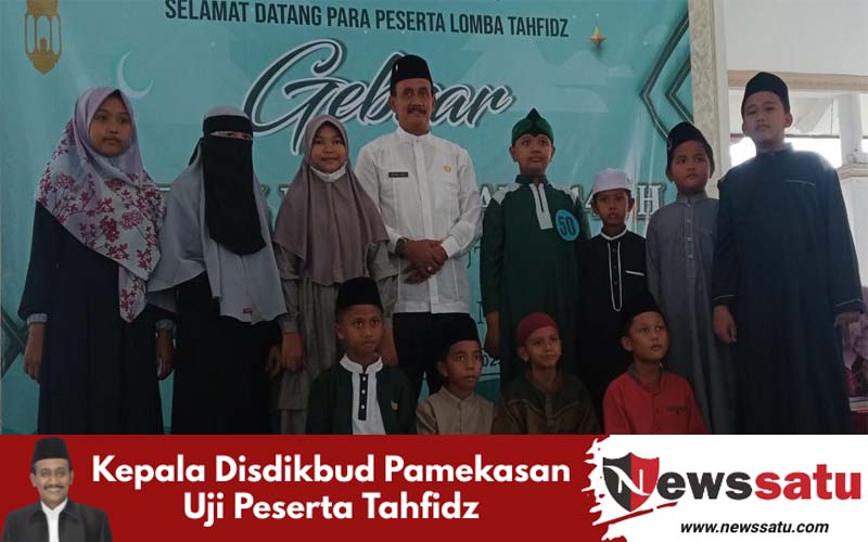 Kepala Disdikbud Pamekasan Uji Peserta Tahfidz