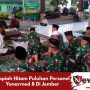 Kopiah Hitam Puluhan Personel Yonarmed 8 Di Jember