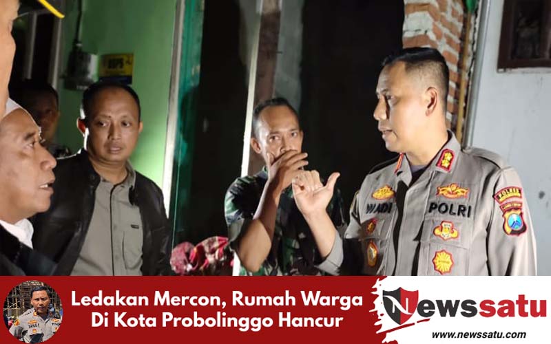 Ledakan Mercon, Rumah Warga Di Kota Probolinggo Hancur