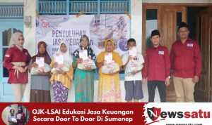 OJK-LSAI Edukasi Jasa Keuangan Secara Door To Door Di Sumenep