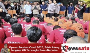 Operasi Bersinar Candi 2023, Polda Jateng Tangkap 287 Tersangka Kasus Narkoba