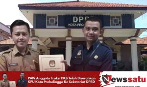 PAW Anggota Fraksi PKB Telah Diserahkan KPU Kota Probolinggo Ke Seketariat DPRD