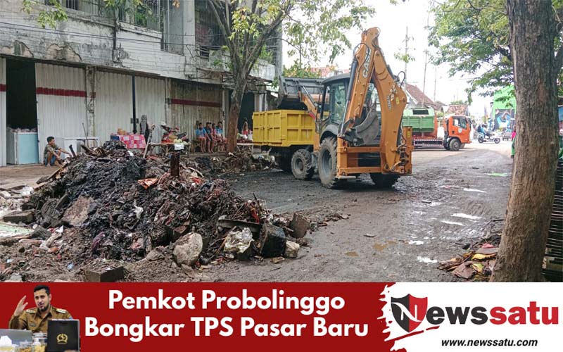 Pemkot Probolinggo Bongkar TPS Pasar Baru