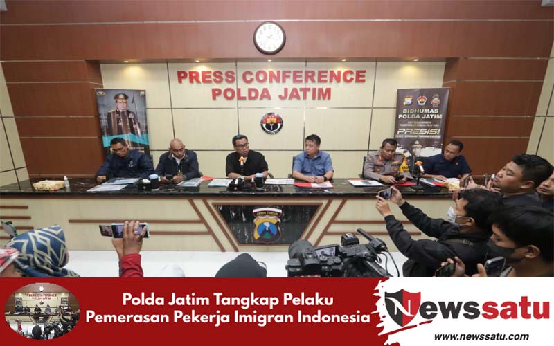 Polda Jatim Tangkap Pelaku Pemerasan Pekerja Imigran Indonesia