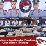 Polda Metro Jaya Bongkar Peredaran Obat-obatan Terlarang