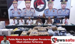Polda Metro Jaya Bongkar Peredaran Obat-obatan Terlarang