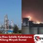 Polda Riau Selidiki Kebakaran Kilang Minyak Dumai