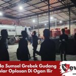 Polda Sumsel Grebek Gudang Solar Oplosan Di Ogan Ilir
