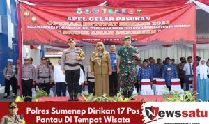 Polres Sumenep Dirikan 17 Pos Pantau Di Tempat Wisata