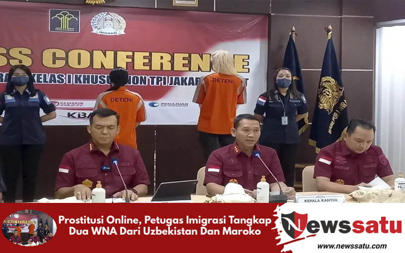 Prostitusi Online, Petugas Imigrasi Tangkap Dua WNA Dari Uzbekistan Dan Maroko