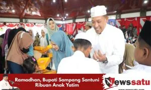 Ramadhan, Bupati Sampang Santuni Ribuan Anak Yatim