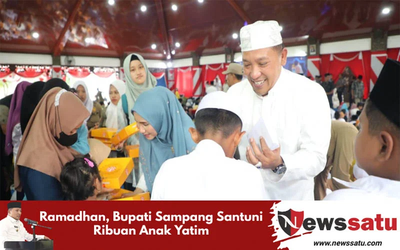 Ramadhan, Bupati Sampang Santuni Ribuan Anak Yatim