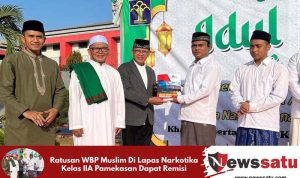 Ratusan WBP Muslim Di Lapas Narkotika Kelas IIA Pamekasan Dapat Remisi
