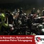 Razia Ramadhan, Ratusan Motor Diamankan Polres Tulungagung