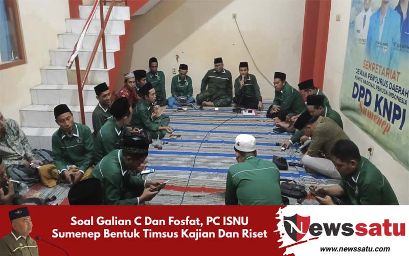 Soal Galian C Dan Fosfat, PC ISNU Sumenep Bentuk Timsus Kajian Dan Riset