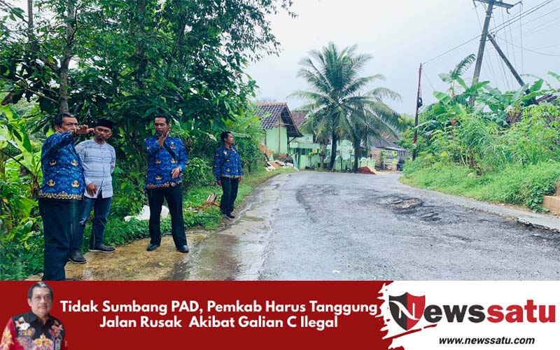 Tidak Sumbang PAD, Pemkab Sumenep Harus Tanggung Jalan Rusak  Akibat Galian C Ilegal