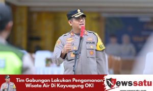 Tim Gabungan Lakukan Pengamanan Wisata Air Di Kayuagung OKI