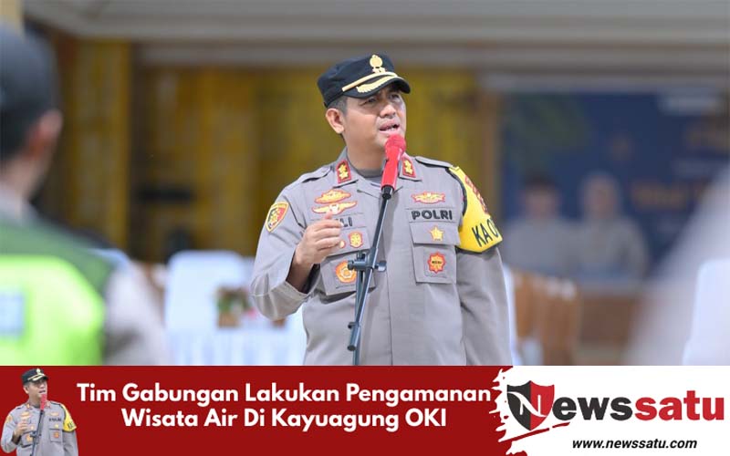 Tim Gabungan Lakukan Pengamanan Wisata Air Di Kayuagung OKI